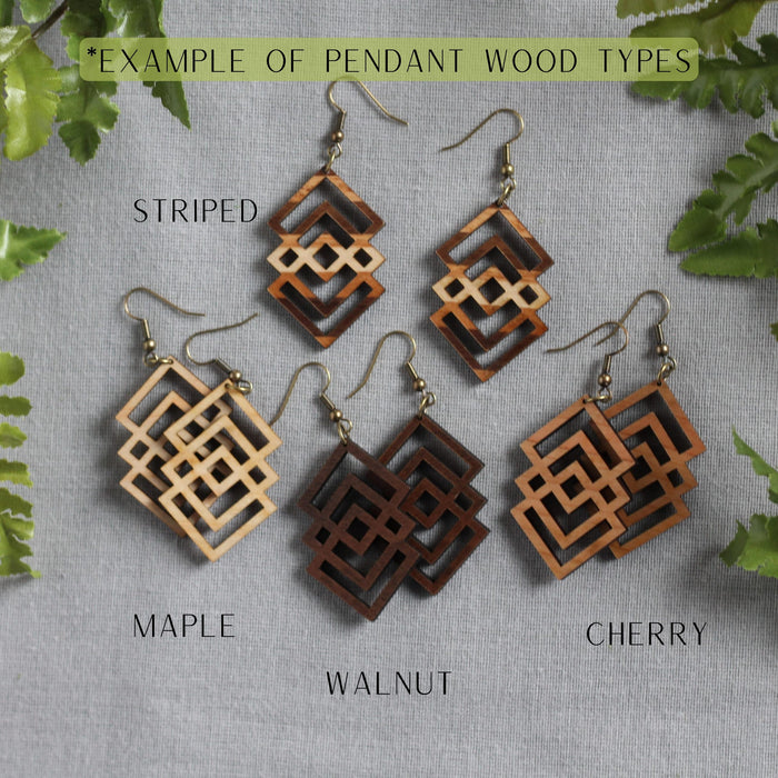 Handmade Wooden Jewelry | Mira Necklace image 2