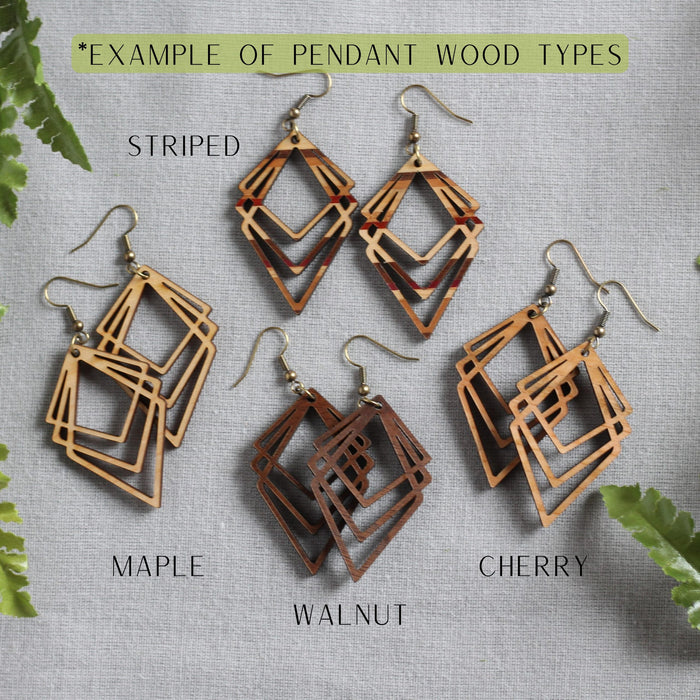 Handmade Wooden Jewelry | Shawna Necklace image 1