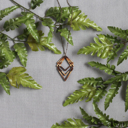 Handmade Wooden Jewelry | Shawna Necklace image 2