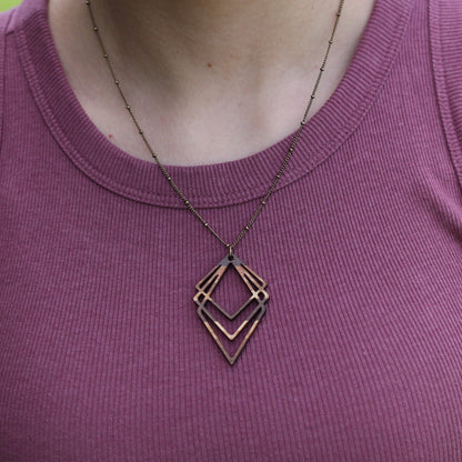 Handmade Wooden Jewelry | Shawna Necklace image 7