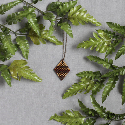 Handmade Wooden Jewelry | Tessa Necklace image 1