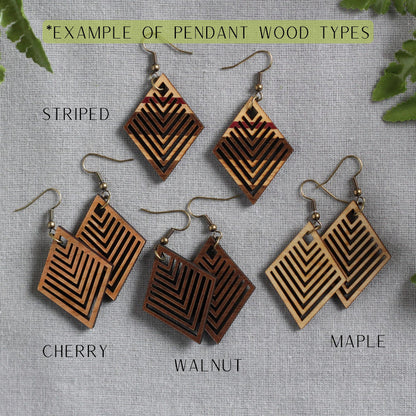 Handmade Wooden Jewelry | Tessa Necklace image 2