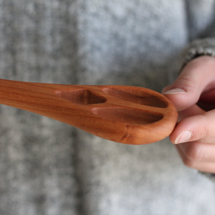 Handmade Wooden Kitchen Utensils | Cherry Dough Whisk