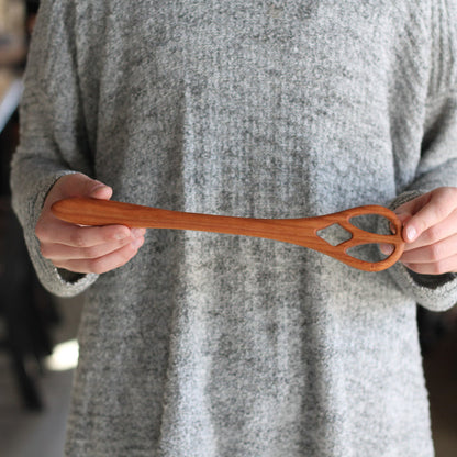 Handmade Wooden Kitchen Utensils | Cherry Dough Whisk