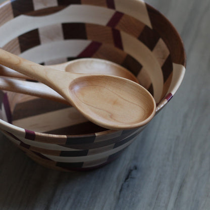 Handmade Wooden Kitchen Utensils | Long Oval Spoon image 5