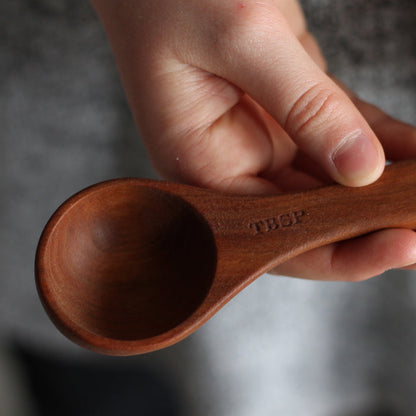 Handmade Wooden Kitchen Utensils | Measuring Spoon image 3