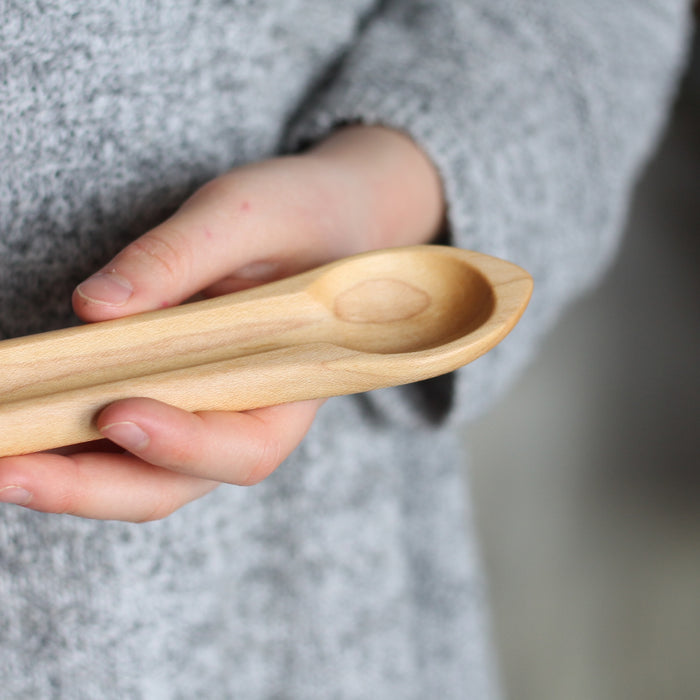 Handmade Wooden Kitchen Utensils | Short Tasting Spoon image 3