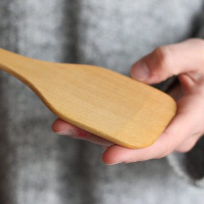 Handmade Wooden Kitchen Utensils | Thin Straight Spatula