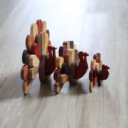 Handmade Wooden Turkeys image 2