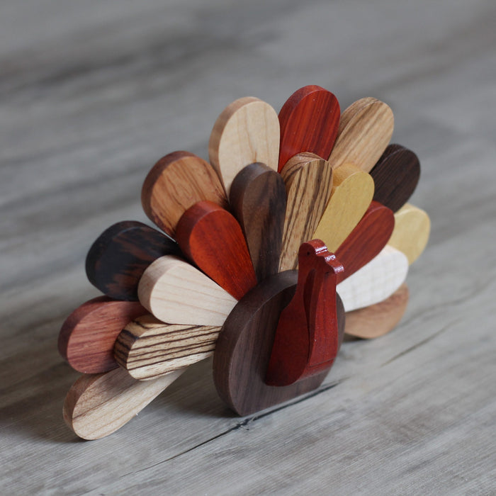 Handmade Wooden Turkeys image 3