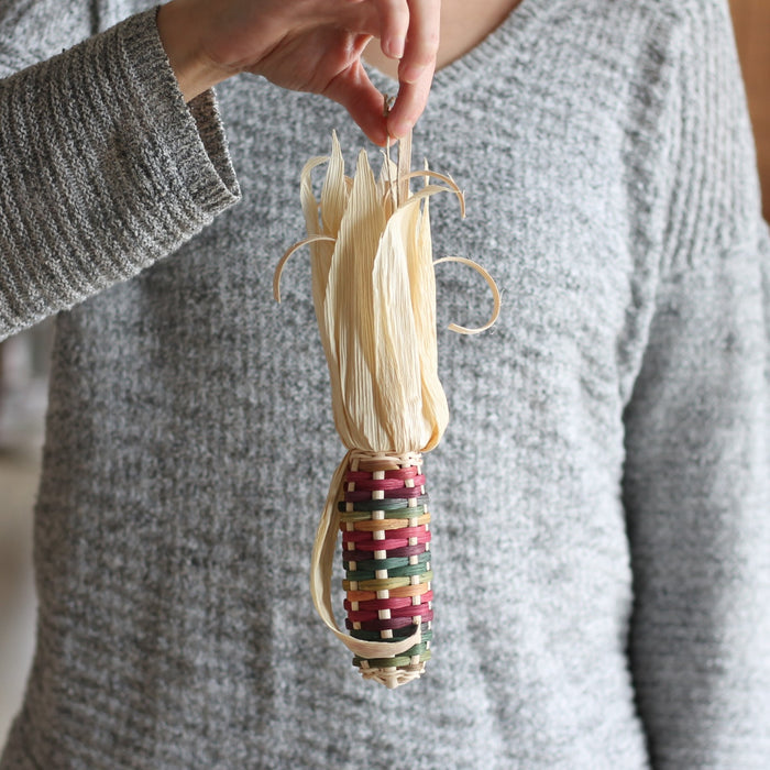 Handmade Woven Corn | Fall Décor image 3