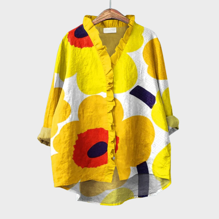 Helena | Bold Graphic Blouse