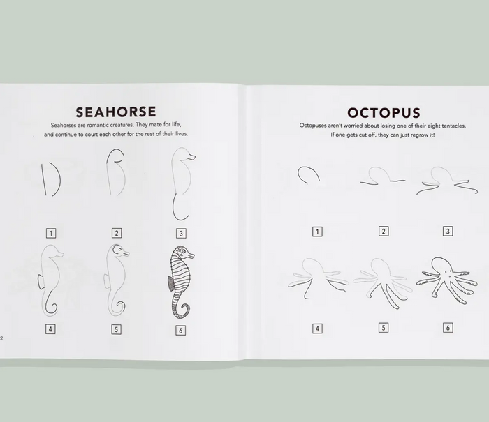 How To Draw Sea Coloring Book