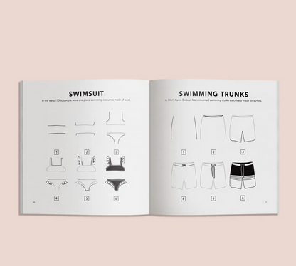 How To Draw Summer Coloring Book
