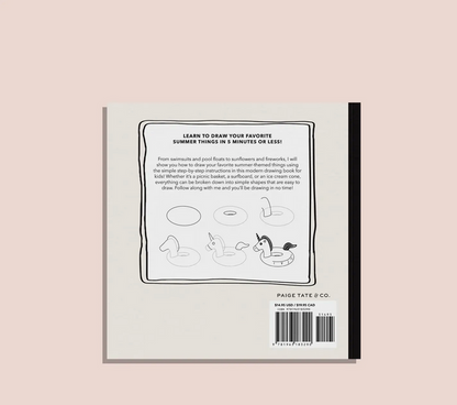 How To Draw Summer Coloring Book
