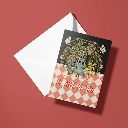 In Awe of you card