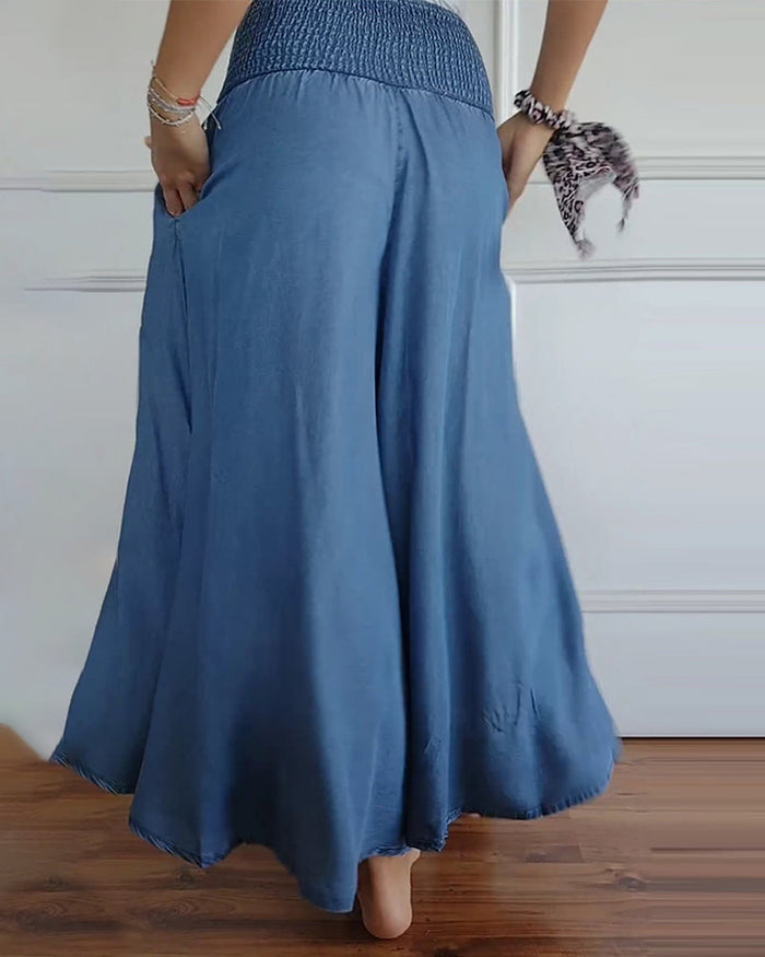 Jasper | High Waist Smock Pants