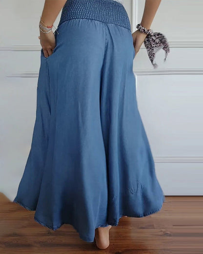 Jasper | High Waist Smock Pants