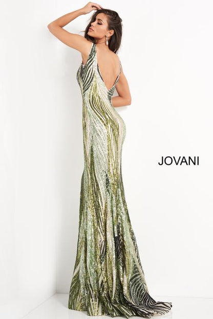 Jovani 05103 Sleeveless Long Prom Dress