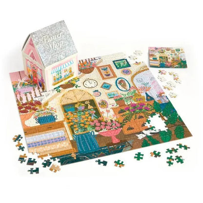 Joy Laforme Flower Shop 500 Piece House Puzzle