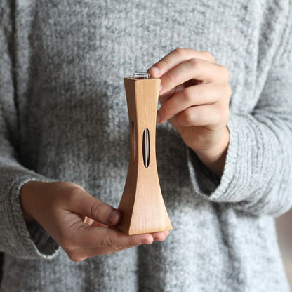 Large Wooden Bud Vase image 5