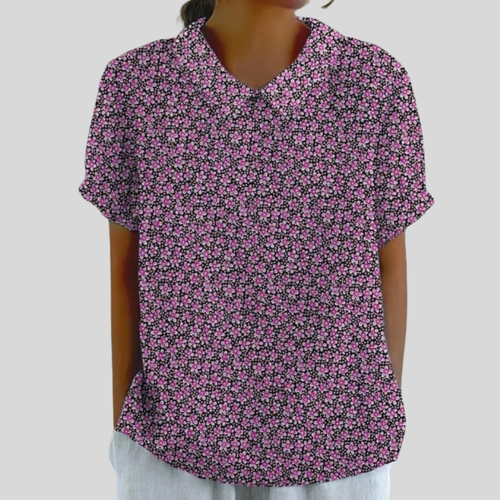 Léonie | Micro-Flower Blouse