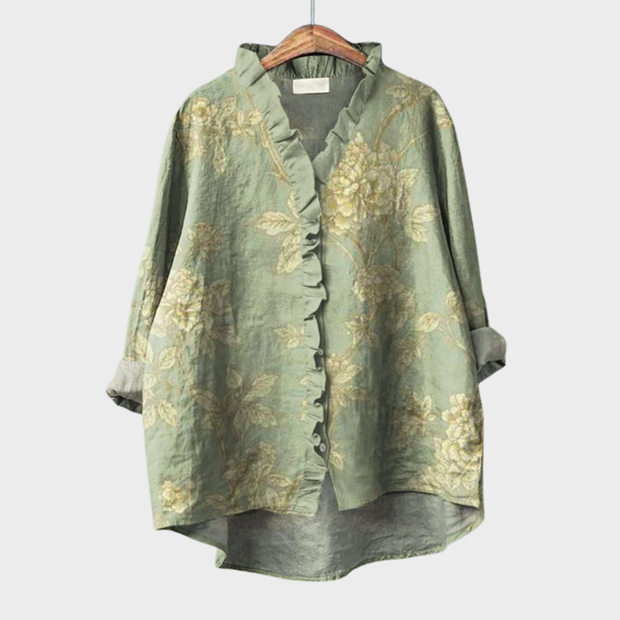 Léontine | Ruffled Blouse