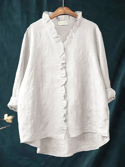 Lily - Lightweight Ruffled Blouse