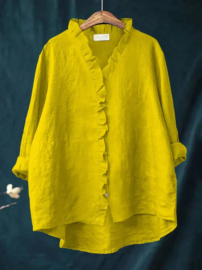 Lily - Lightweight Ruffled Blouse