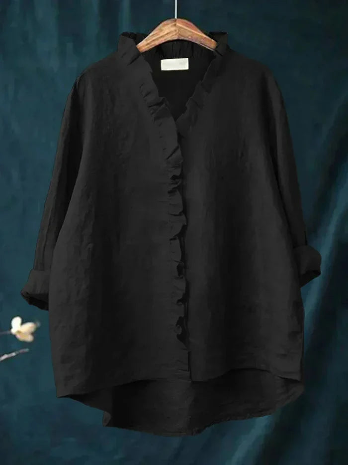 Lily - Lightweight Ruffled Blouse