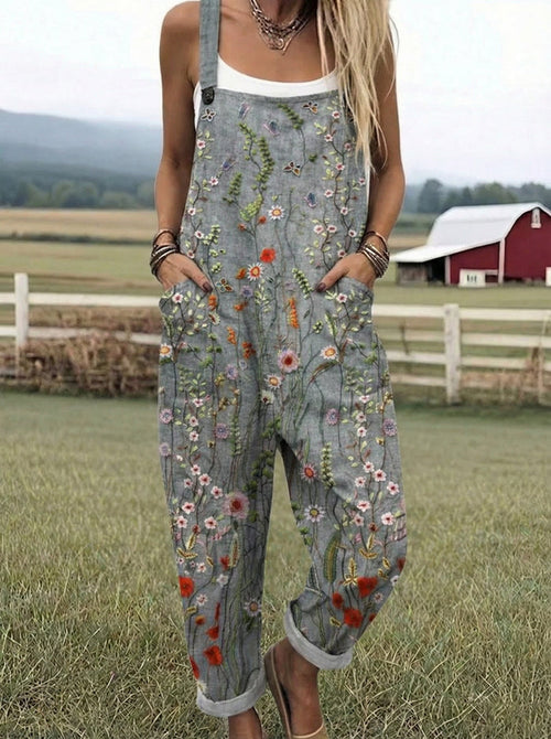 LS™ | Comfort Fit Printed Overalls