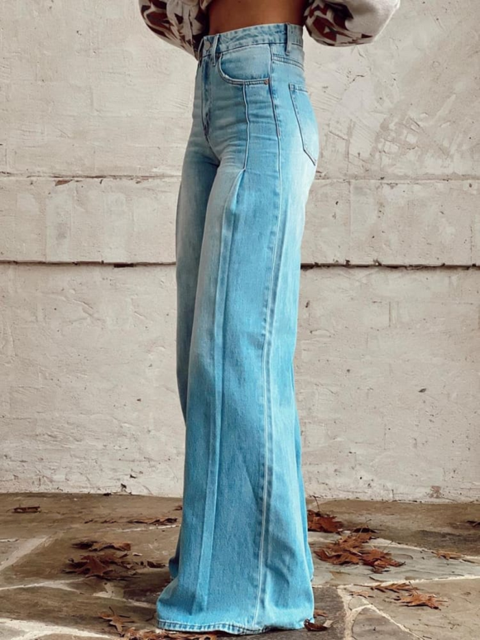 Lucia - Elegant Wide Leg Pants