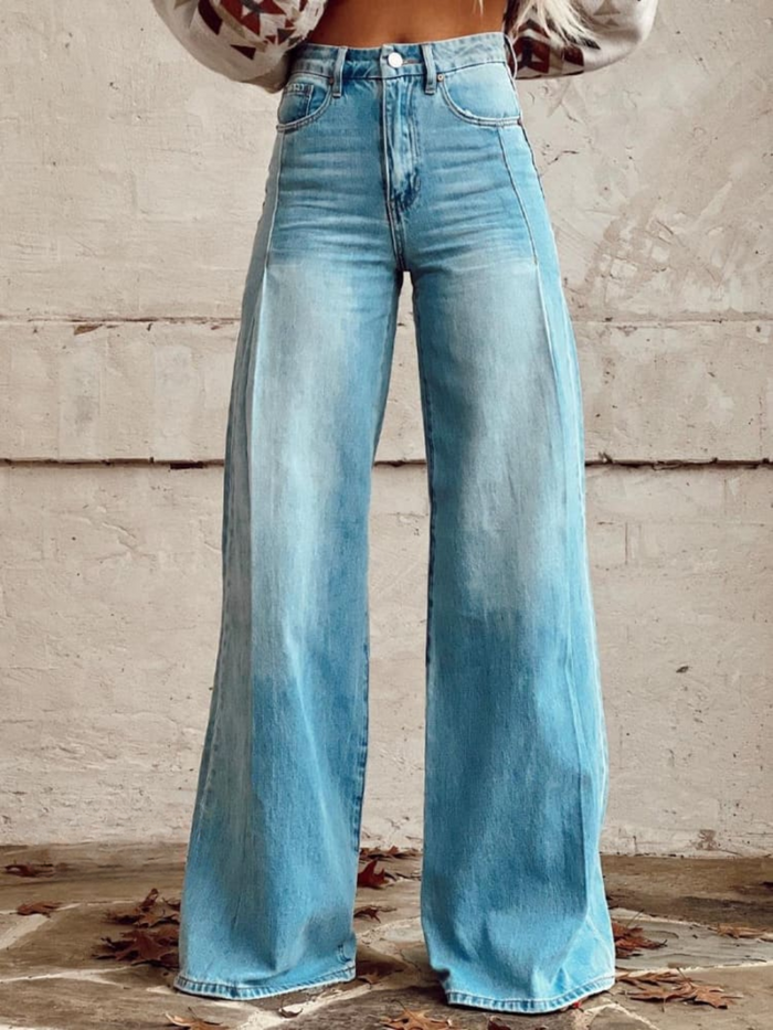 Lucia - Elegant Wide Leg Pants