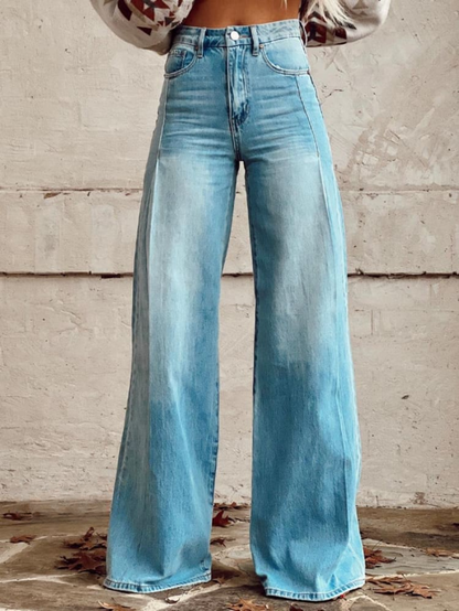 Lucia - Elegant Wide Leg Pants