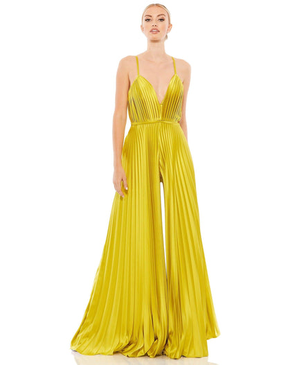 Formal Pleated Wide Leg Jumpsuit by Mac Duggal 26319