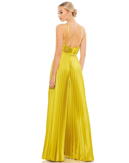 Formal Pleated Wide Leg Jumpsuit by Mac Duggal 26319