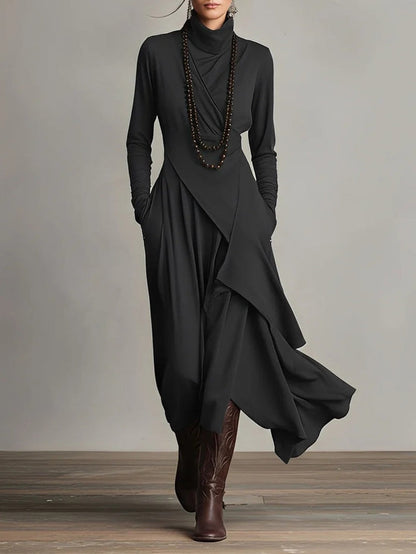 Malva | High Neck Maxi Dress