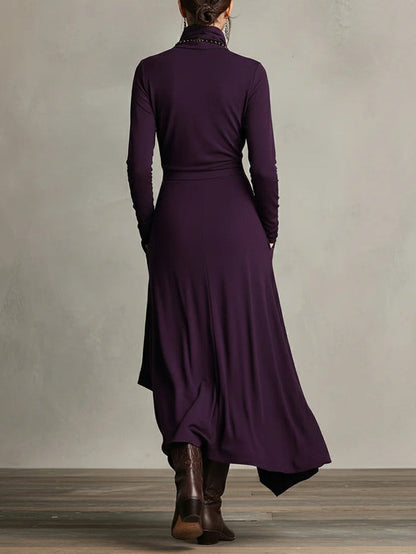 Malva | High Neck Maxi Dress