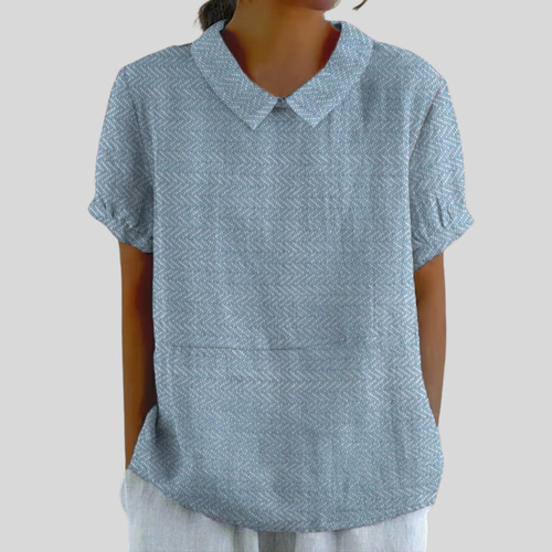 Mathilde | Textured Pattern Blouse
