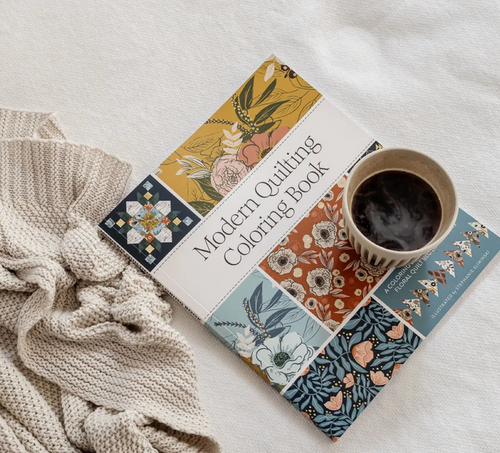 Modern Quilting Coloring Book
