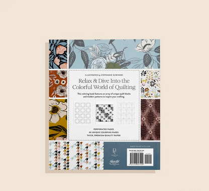 Modern Quilting Coloring Book