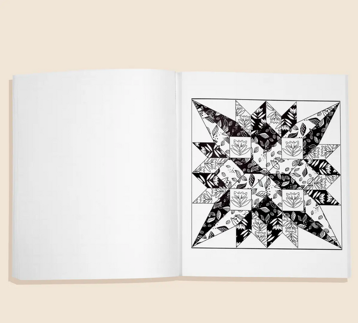 Modern Quilting Coloring Book