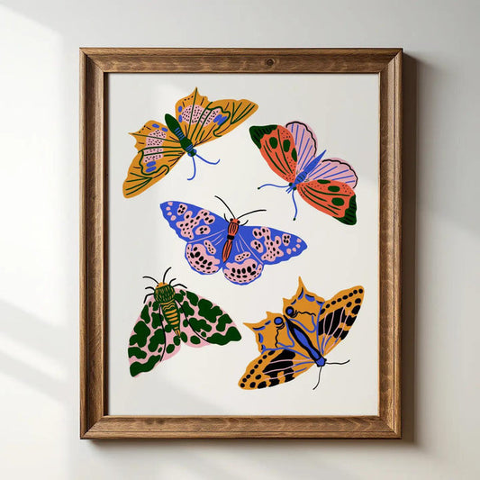 Moth Art Print