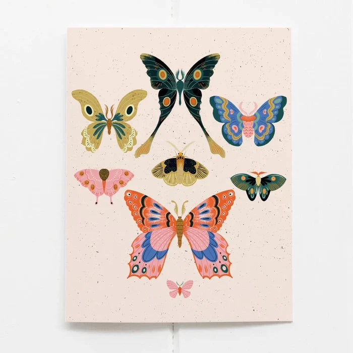 Moths card