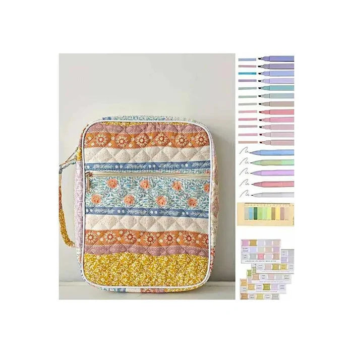 multi colored bible cover