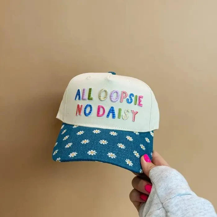 oopsie daisy trucker hat