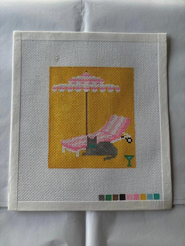 Palm Royal Needlepoint Canvas 13 mesh