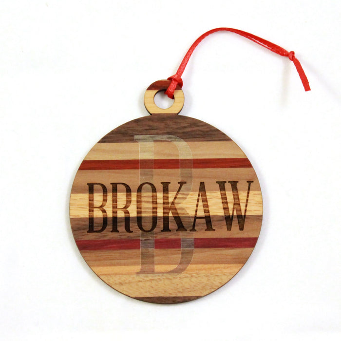 Personalized Ornaments: Family Name image 0