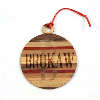 Personalized Ornaments: Family Name image 0