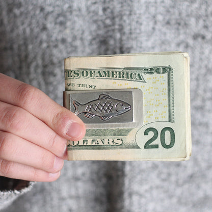 Pewter Money Clip